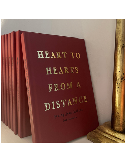 on bookshelf