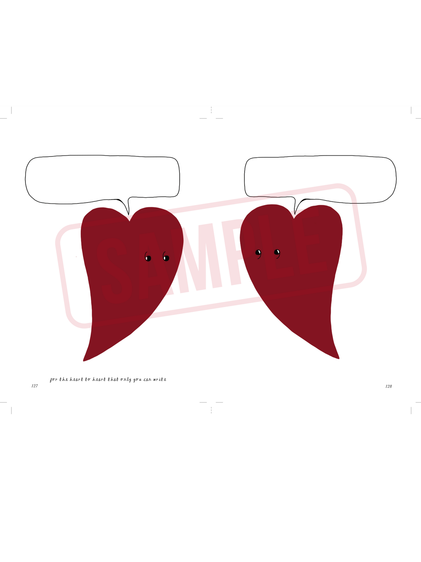 Sample page, Personalisable Page with watermark